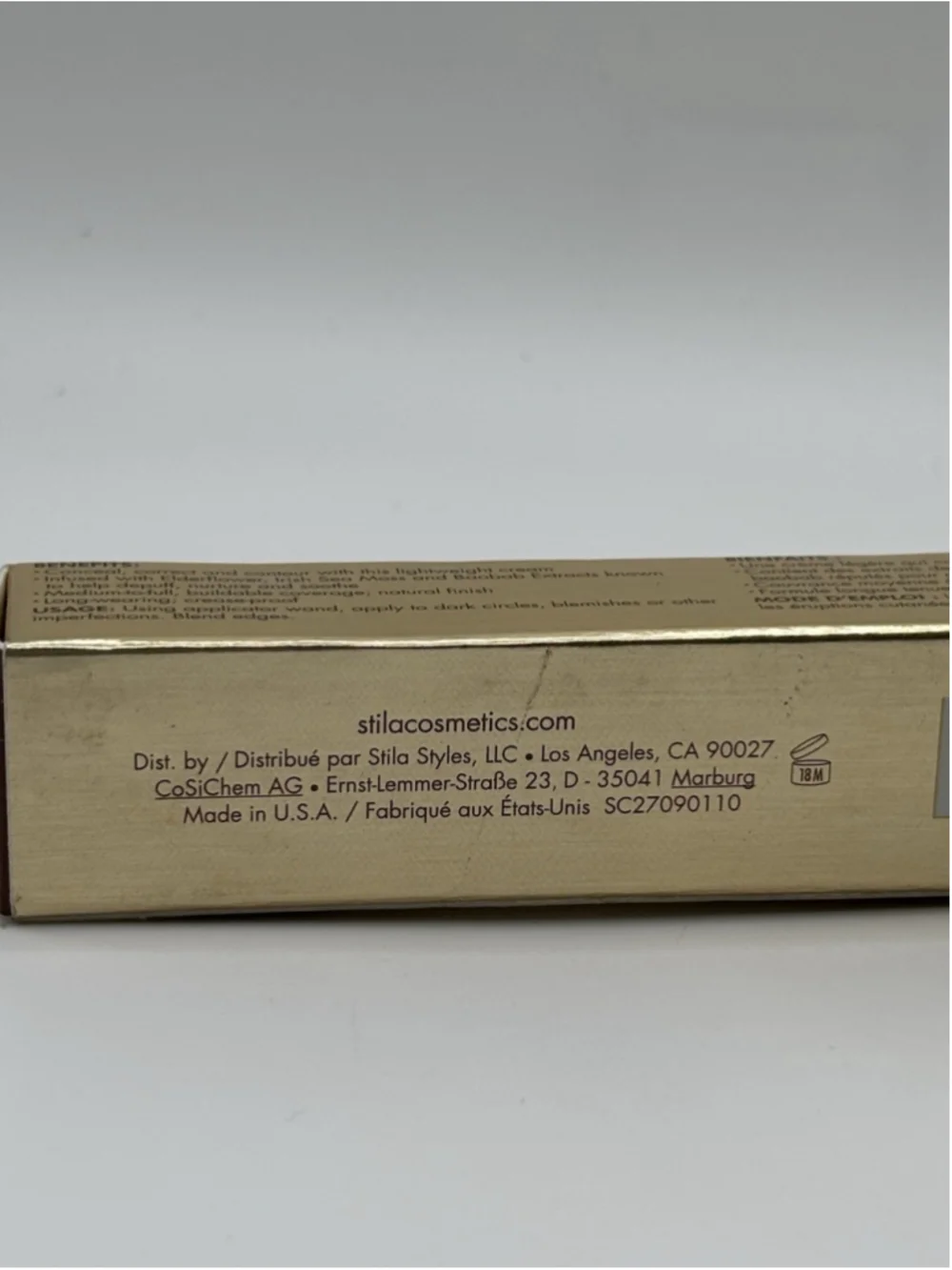 Stila Pixel Perfect Concealer Deep 1 0.20 oz / 5.54 mL New in Box